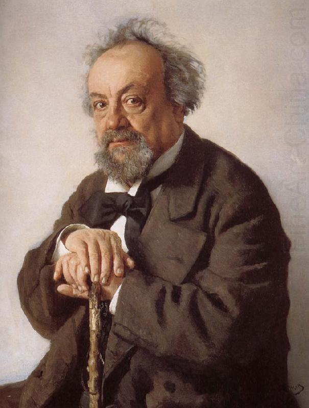 Peter Xie Rimsky portrait, Ilia Efimovich Repin